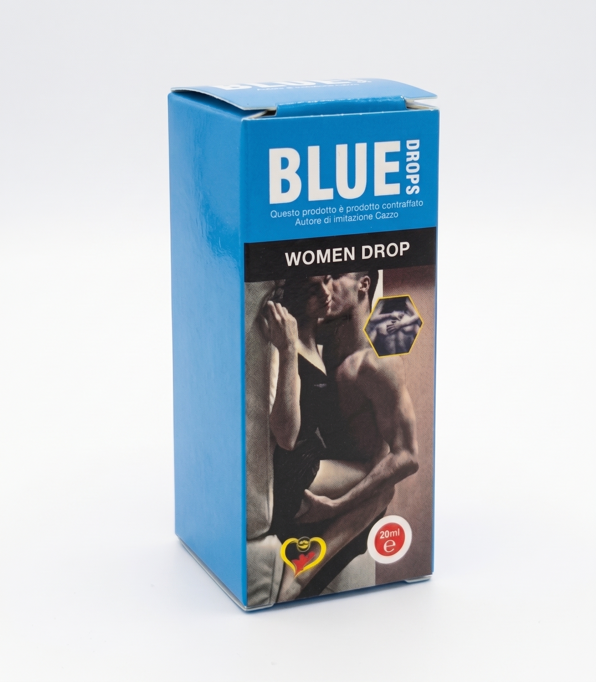 Blue Drops Damla Kutu Ön Görünüm