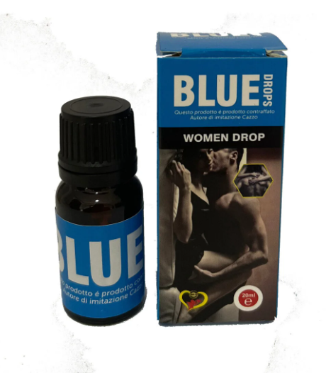 Blue Drops Women Drop 20 ml Bayan İstek Artırıcı Damla Orijinal Kutu ve Şişe