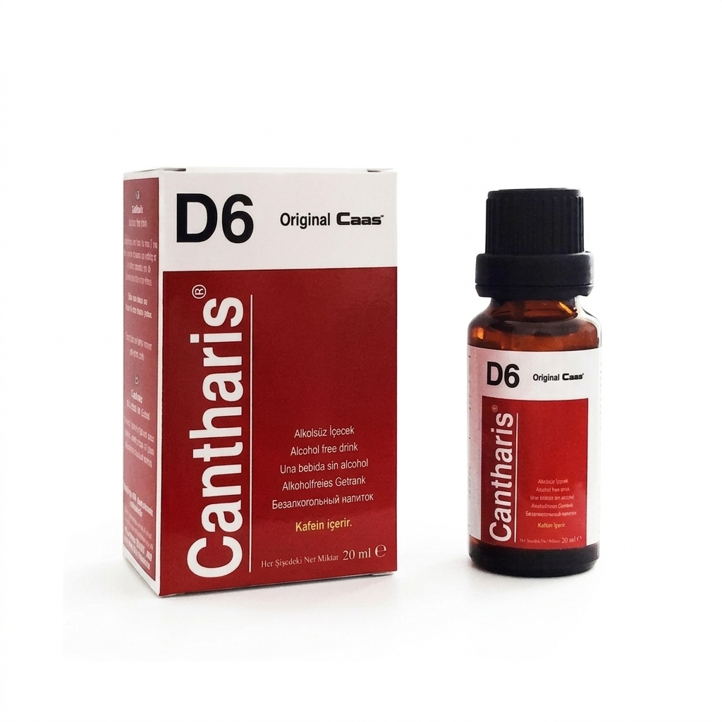 Cantharis D6 Damla 20 ml Bayan İstek Artırıcı Damla Orijinal Kutu ve Şişe