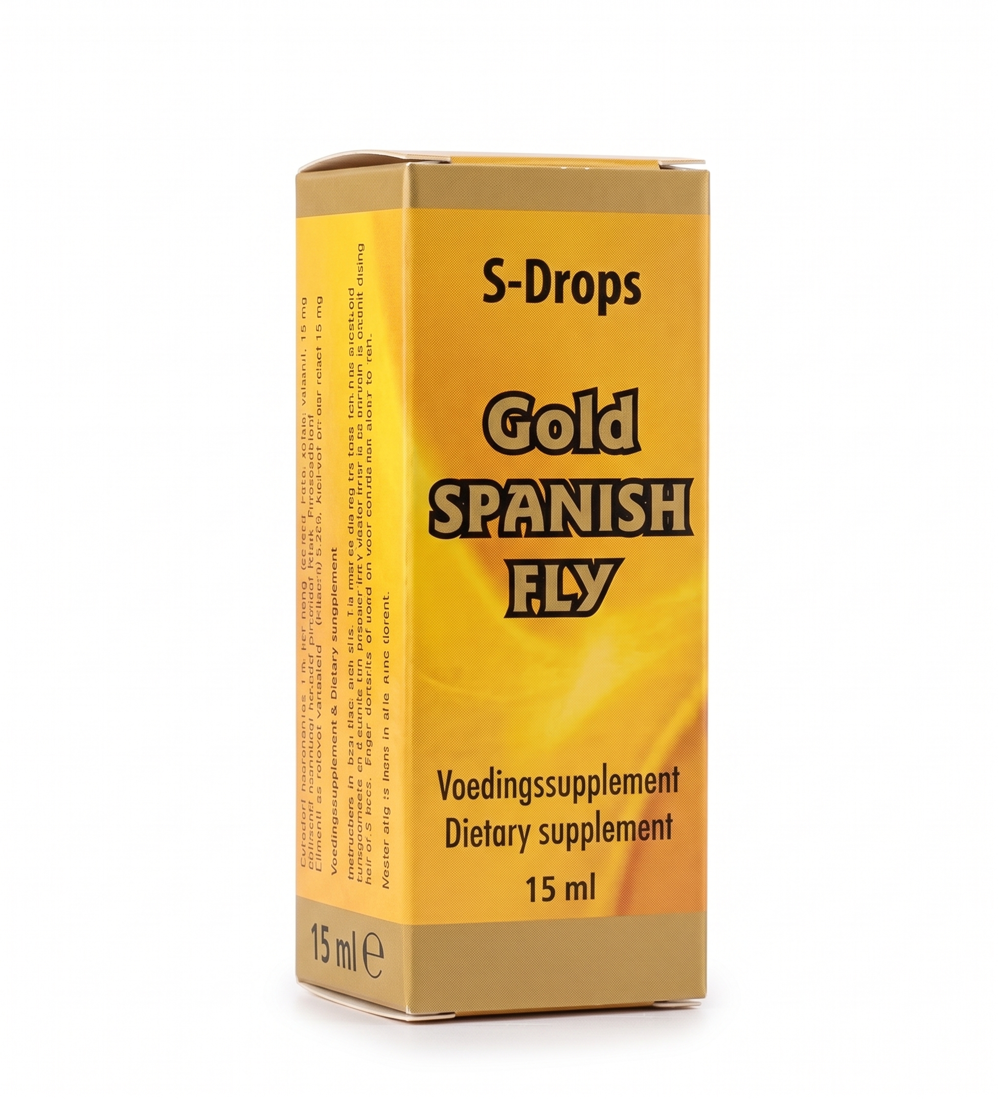 Gold Spanish Fly S-Drops Kutu Ön Görünüm