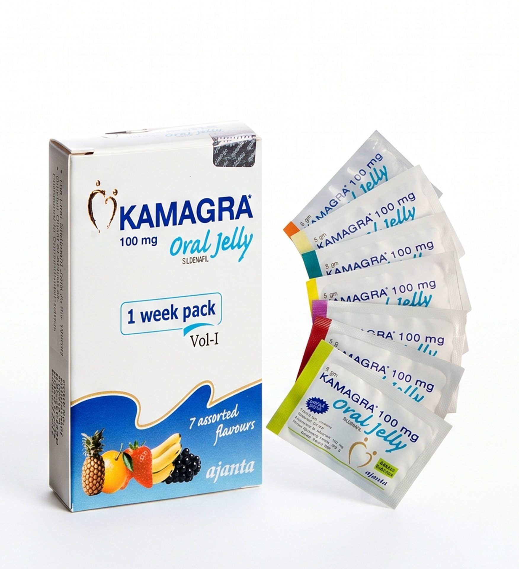 Kamagra 100 mg Oral Jelly 7 Saşe Jel Orijinal Ajanta Pharma Kutu